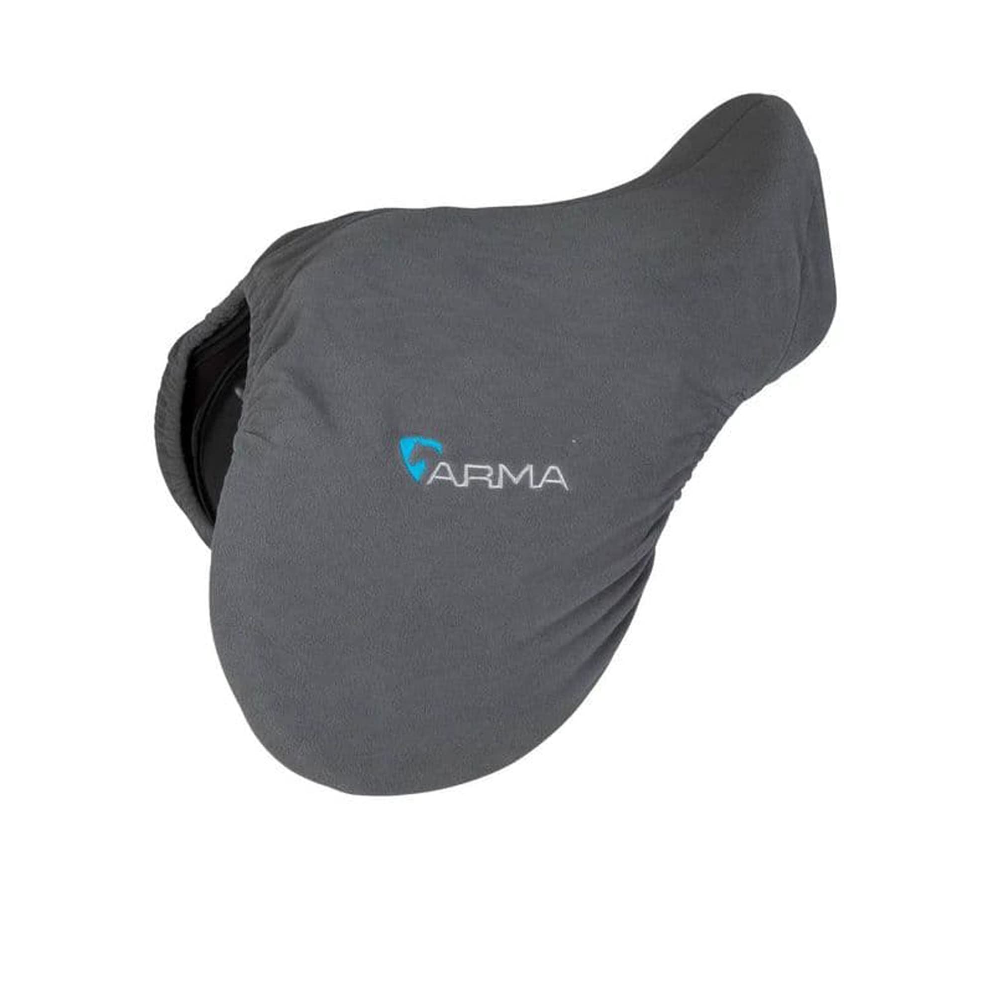 Shires Arma Polyester Fleece GP Saddle Cover, (14" - 16.5", Grey)