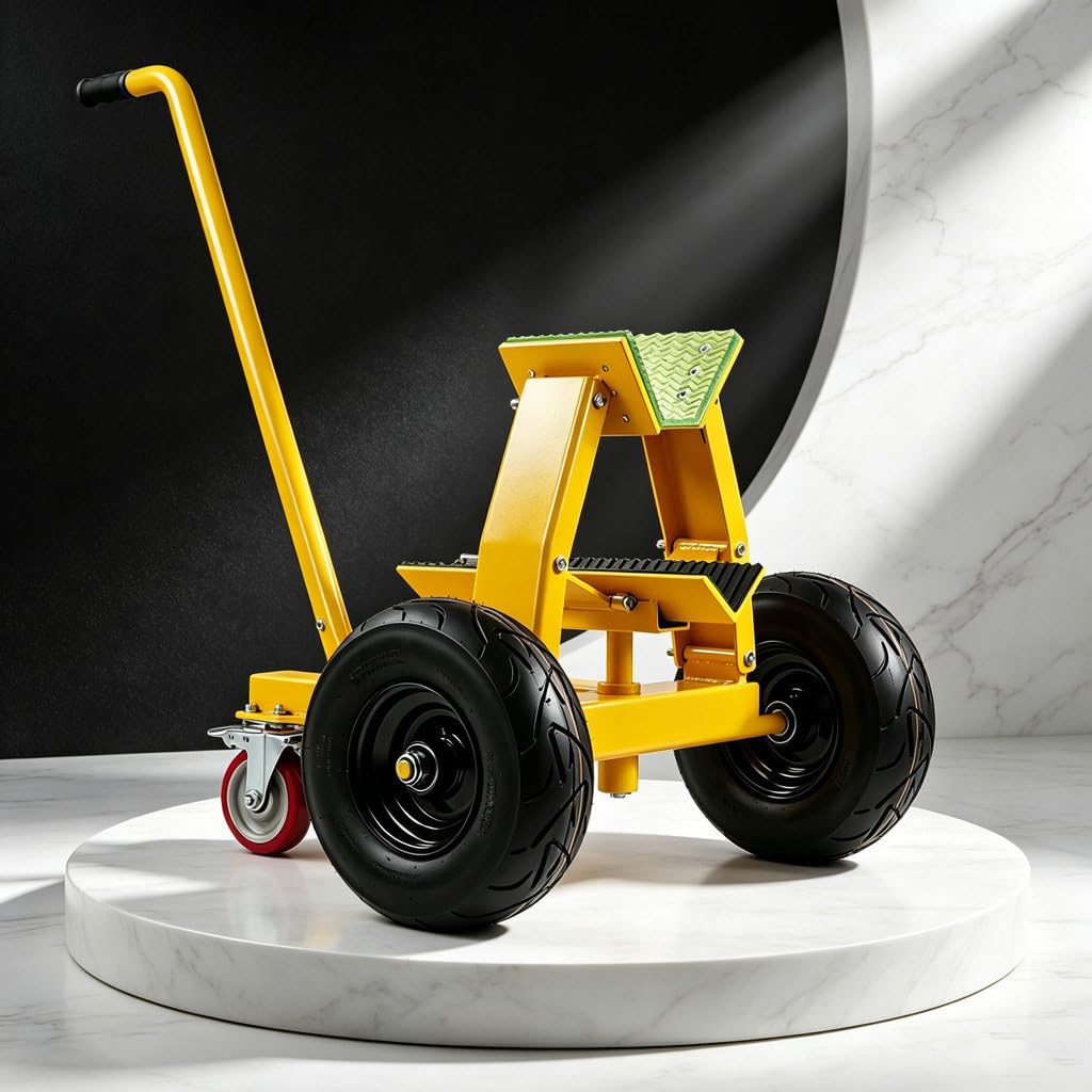 Panel Drywall Cart Furniture Dolly Duty Moving Dolly,All Terrain Slab Cart,Industrial-Grade Specialized Handling Equipment,Drywall Mover for Garages, Workshops and Outdoor