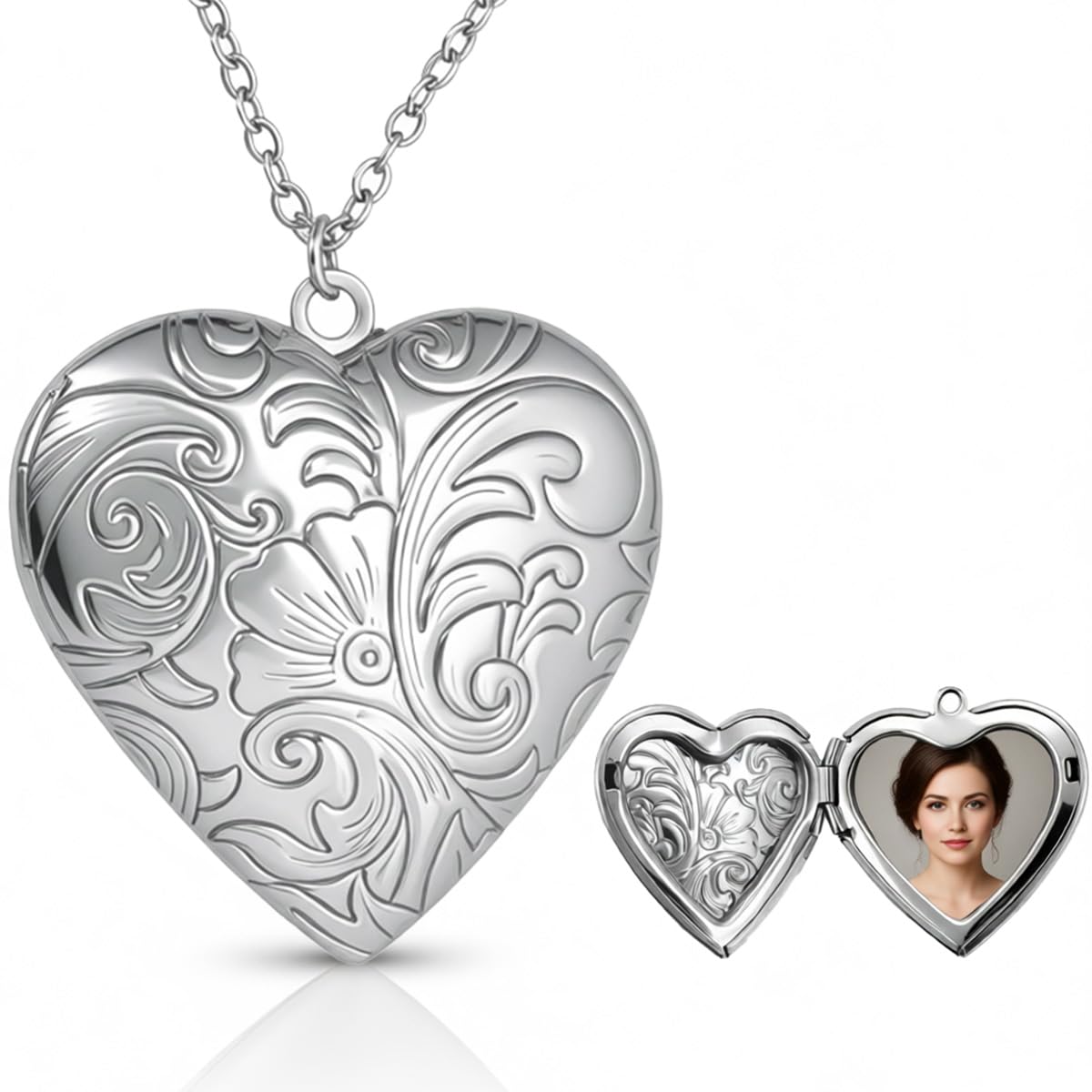 LIFKOME 3pezzi Collana Corona Ciondolo Per Donna Catena Decorativa