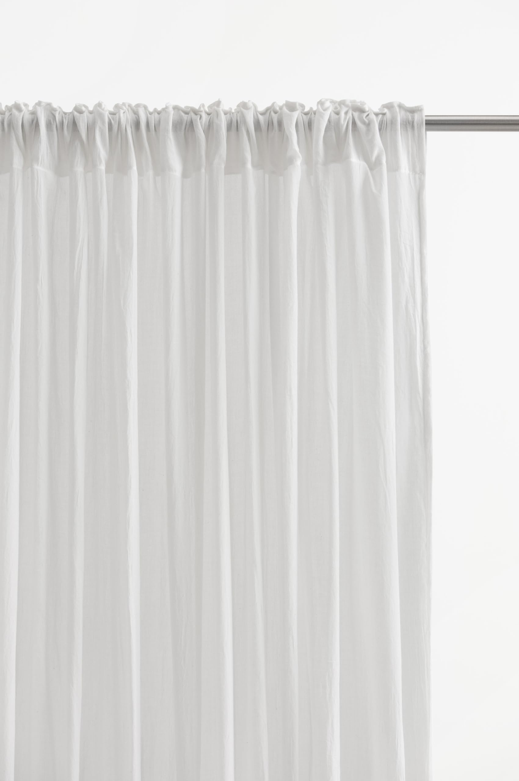 Jotex Tenda multifunzione a strati extra larga, 275 cm, in misto cotone e poliestere, certificata Oeko-TEX® Standard 100, cotone migliore, bianco, 1 pezzo 275 x 250 cm