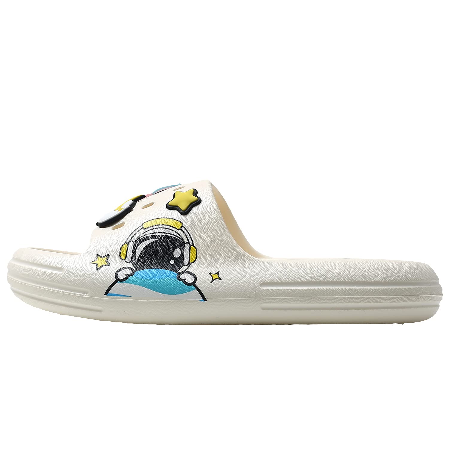 JOMIX Chanclas Niño Piscina Chanclas Niña Unisexo Niños Sandalias Verano Playa Mar Baño Ducha Bonitas Chanclas Goma Transpirables con Decoración Suela Gruesa