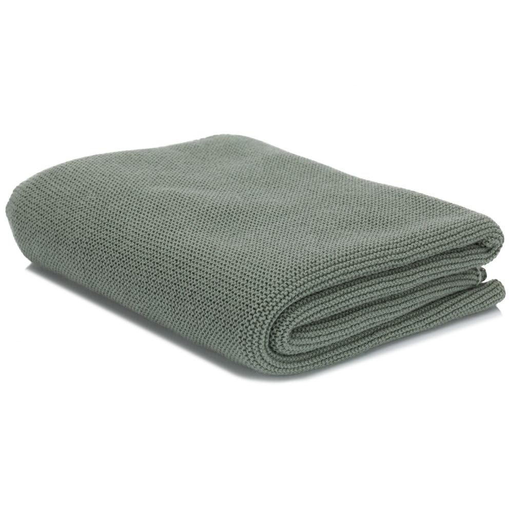 Fillikid Manta para bebé de punto Cosy, 80 x 100 cm, algodón orgánico