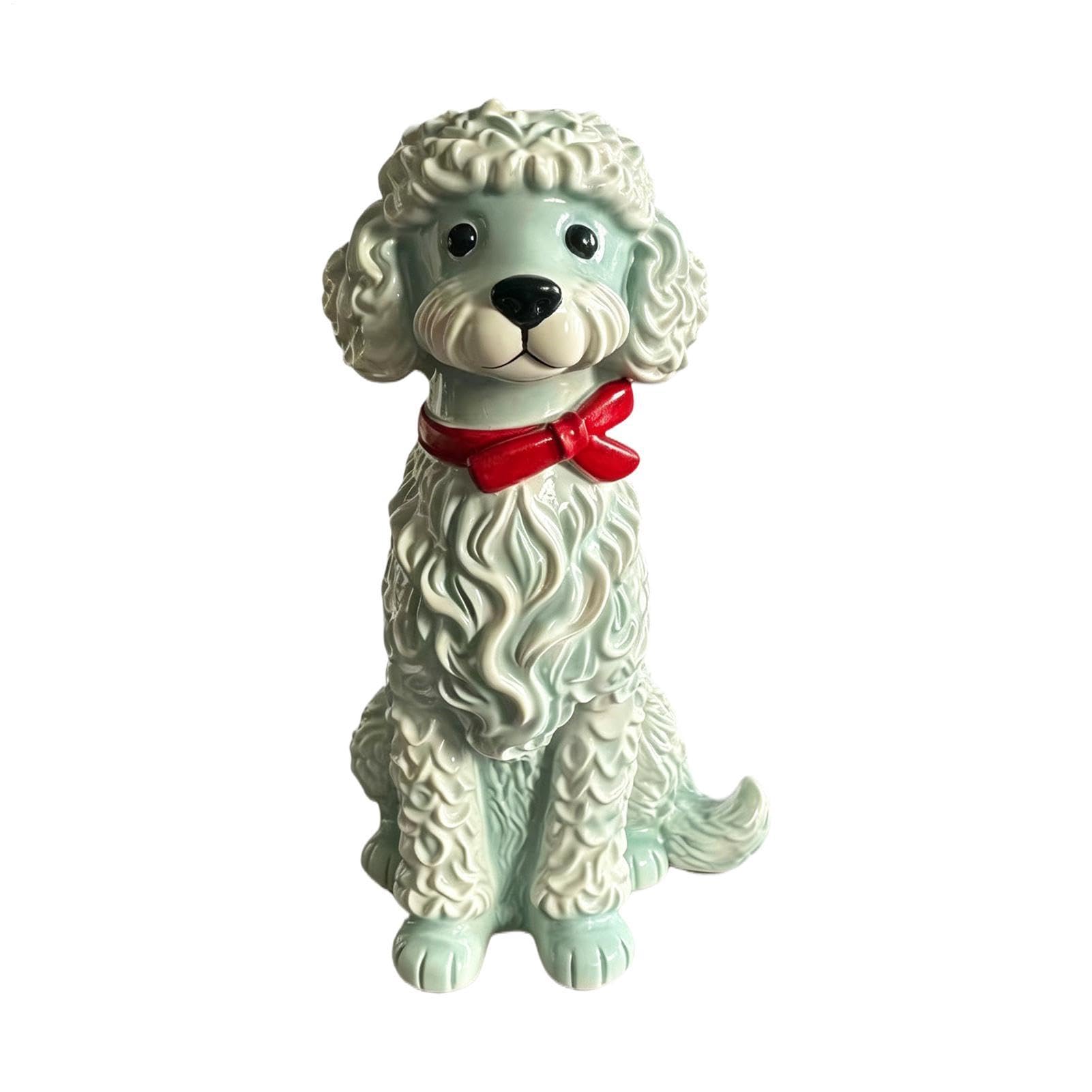 Vase chien décoration de table et salon moderne et cosy