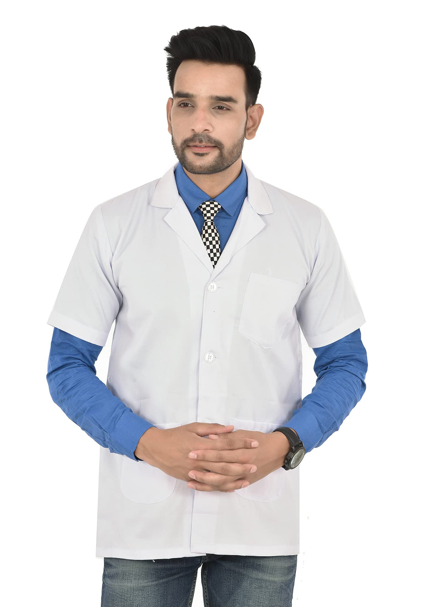 See full amazon price history chart for Craftino Mens Lab Coat | Short Sleeves Short Medical Apron | 3 Pockets | Uniform for Doctors (L-36) Craftino Mens Lab Coat | Short Sleeves Short Medical Apron | 3 Pockets | Uniform for Doctors (L-36) (B0CFQL7HN5) Amazon Price History, Amazon Price Tracker