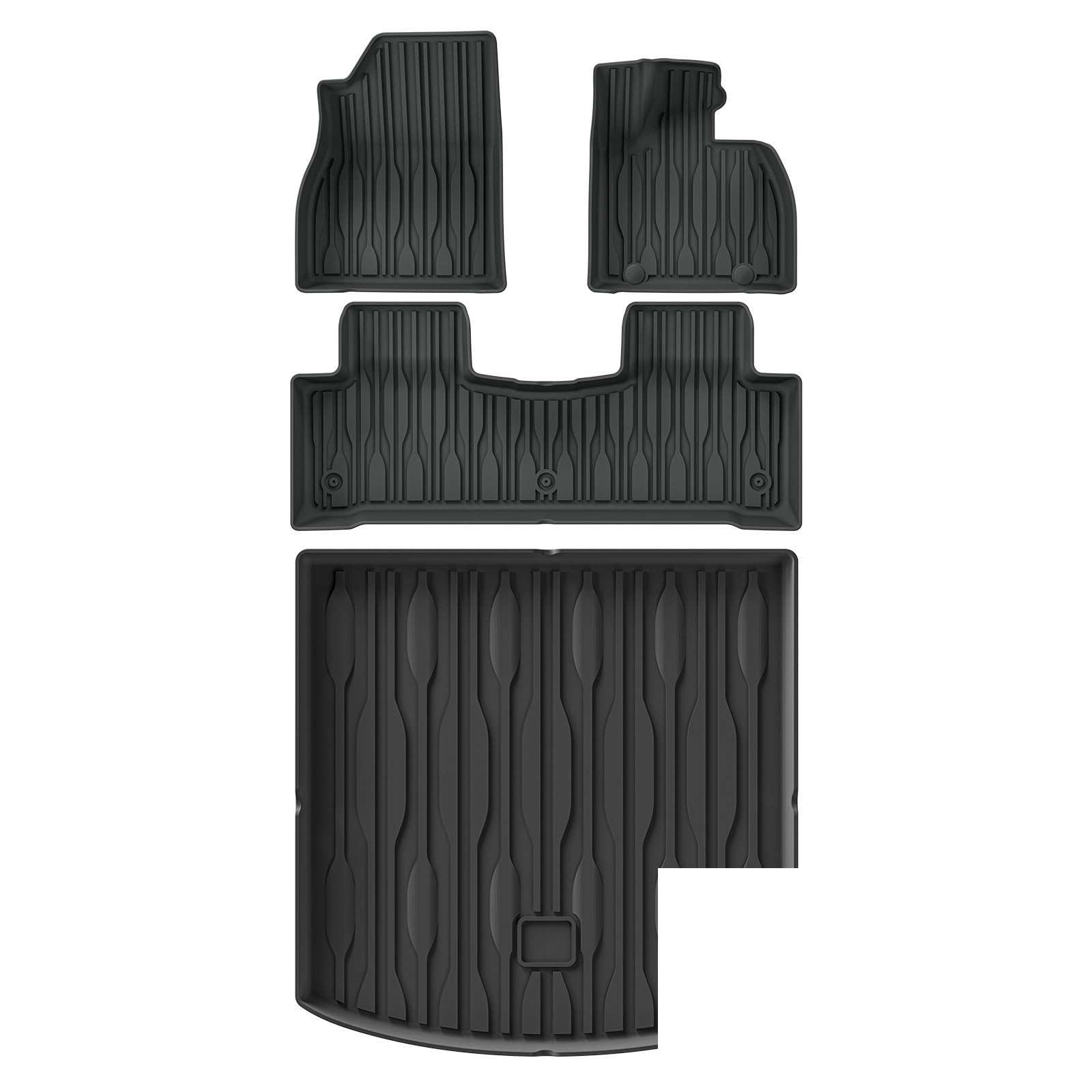 maty samochodowe Do akcesoriów BYD Cargo Liner Pad LHD RHD | Do BYD Sealion 7 EV Model 2024 2025 dywaniki samochodowe(RHD 4PCS)