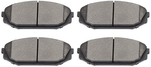 Juego de pastillas de cerámica, D793 SCITOO 4 pastillas de freno delantero para Acura MDX 2001-2002, para Honda Odyssey 1999-2004