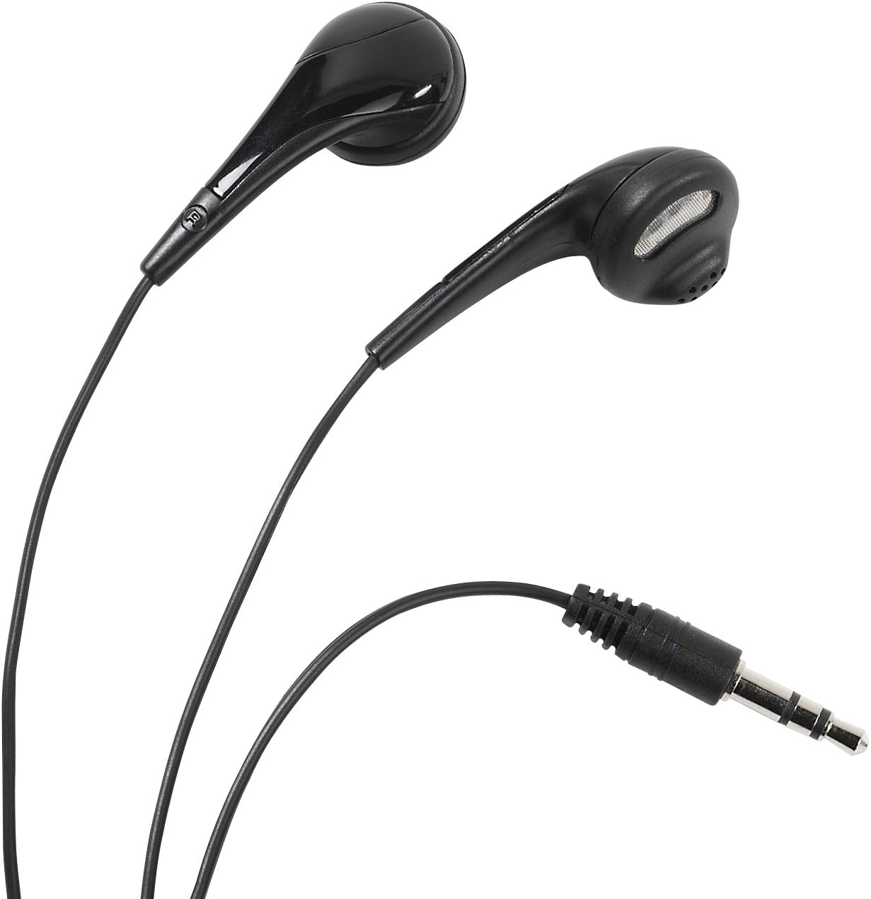 Vivanco URX 200 B Aircoustic Stereo Earphones (99dB, 3.5 mm Stereo, 1 2m) Black