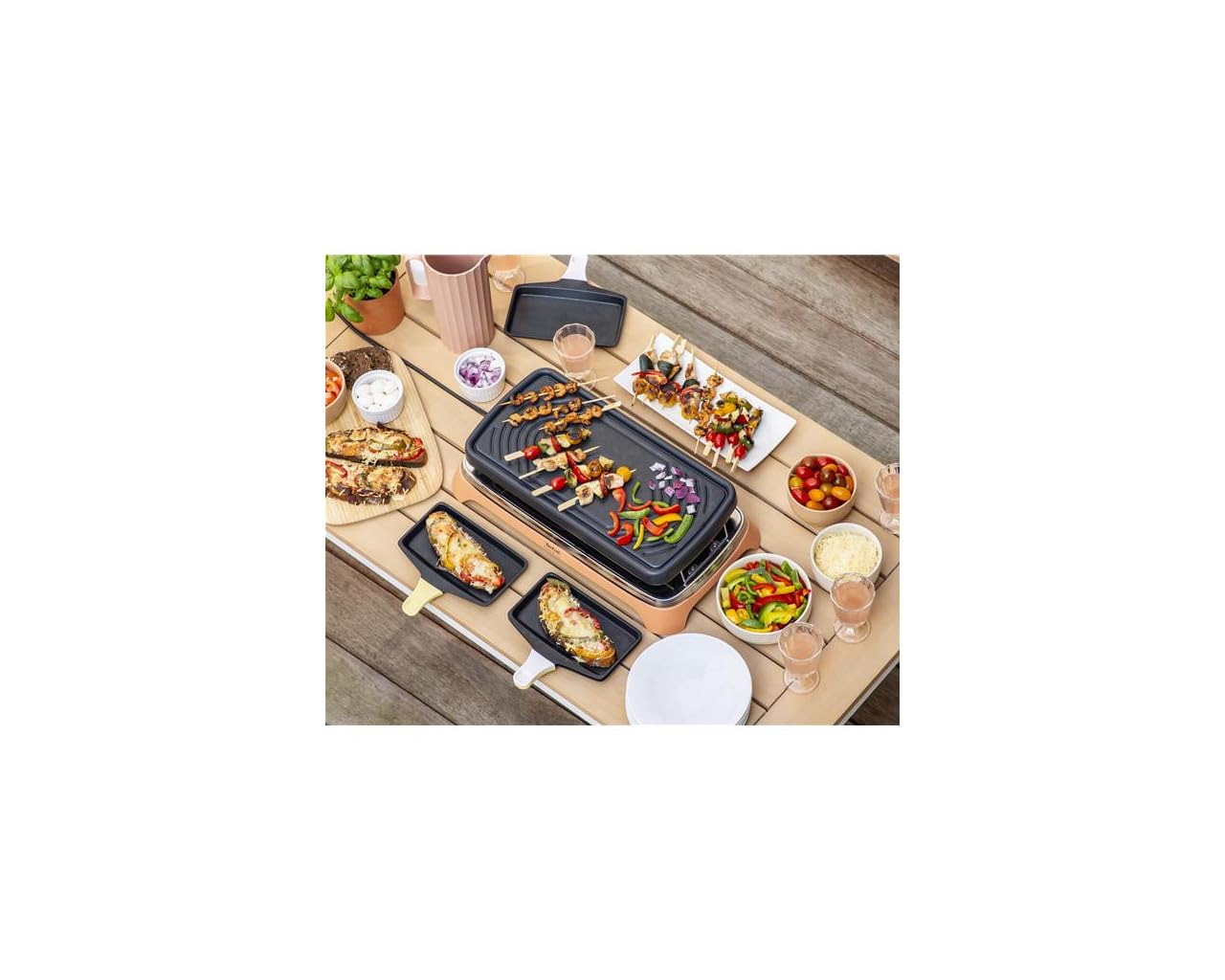 Appareil À Raclette 8 Personnes 1450w - RE651JF0