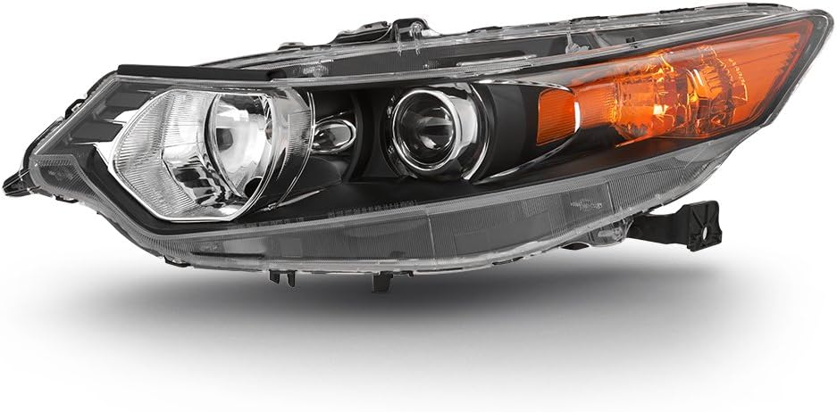 ACANII - For [HID Type] 2009-2014 Acura TSX Headlight Headlamp Front Head Light Lamp - Replacement Driver Side Only