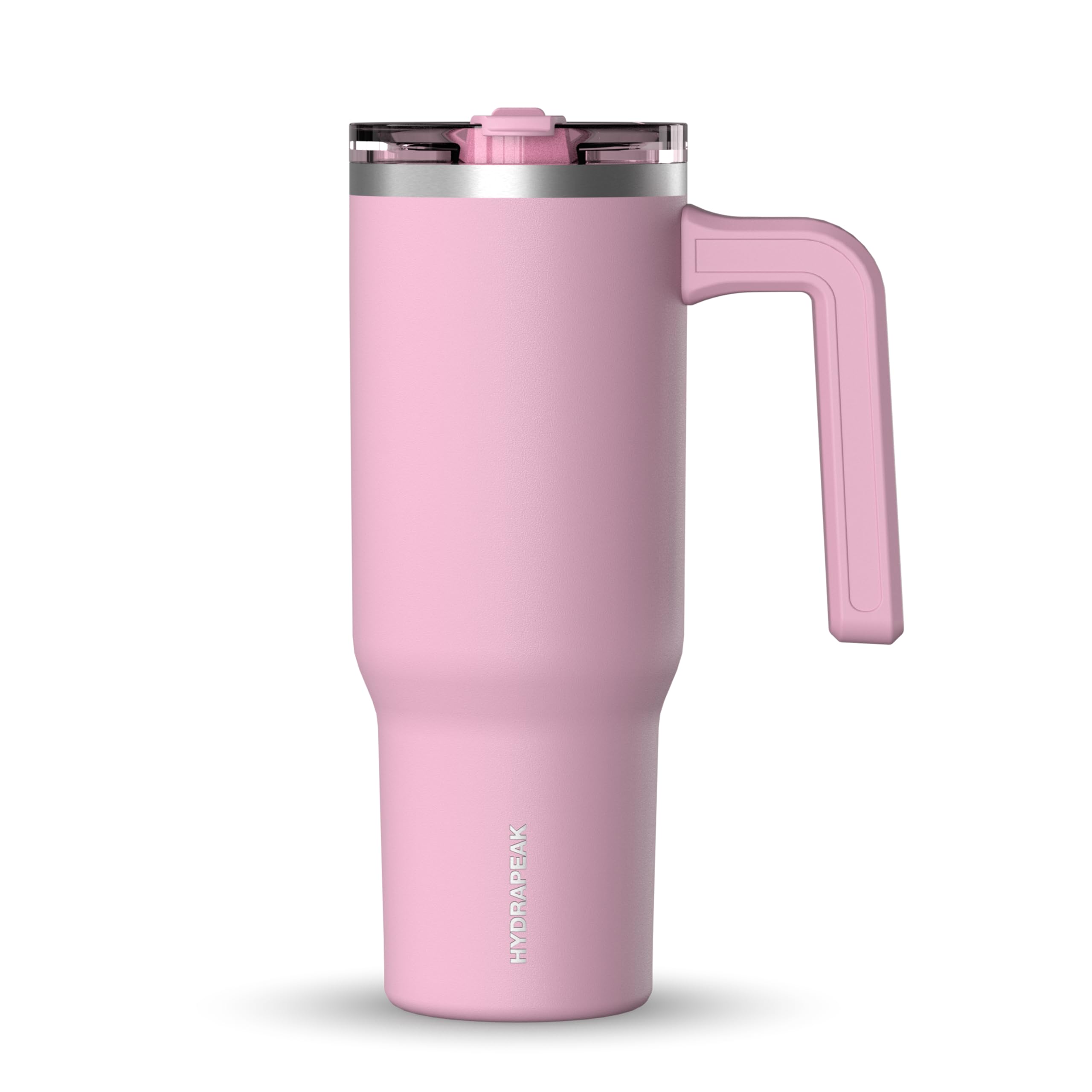 トラベリングウォッシュカップ スモーキーピンク Amazon.com: Hydrapeak Voyager 32oz Insulated Tumbler w/Handle & 2
