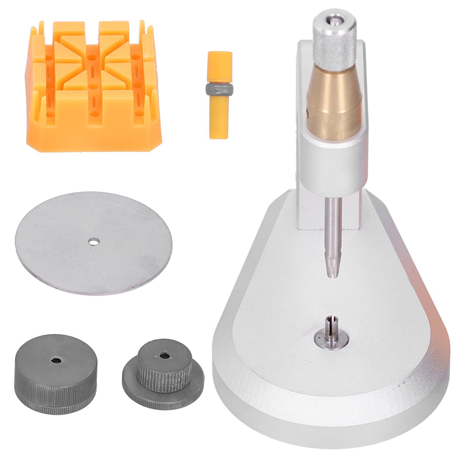 7745 Kit de extracción de correa de reloj, máquina profesional de extracción de correas de reloj para ajuste de eslabones, herramienta de aleación de precisión con diseño antiarañazos para