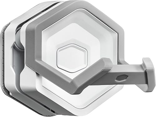 Cooler Master MasterAccessory GEM - Almacenamiento de juegos de montaje multisuperficie magnetizado blanco para juegos, periféricos, mandos,