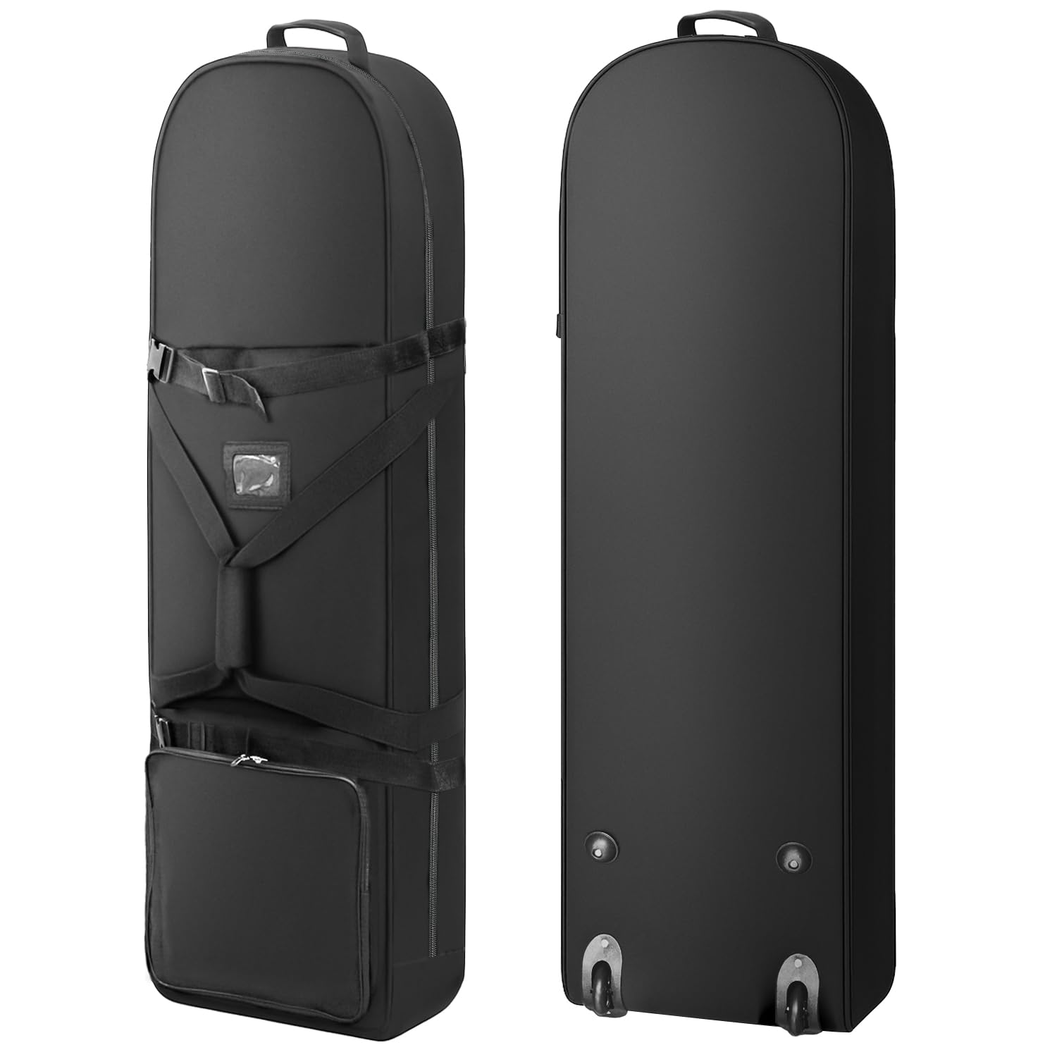 Amazon | Socpuro ゴルフバッグカバー キャスター付き 手掛け＆背負い