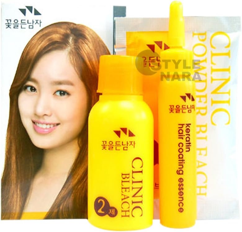 HAIR CLINIC POWDER BLEACH KIT Professional Dye Color Lightener Lightening highlights