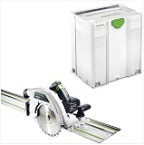 Festool HK 85 EB-Plus-FS Scie circulaire portative à capot basculant 2300 W / 230 mm avec boîtier Systainer + Rail de guidage FS 1400/2 (574661) im Systainer, mit Führungsschiene