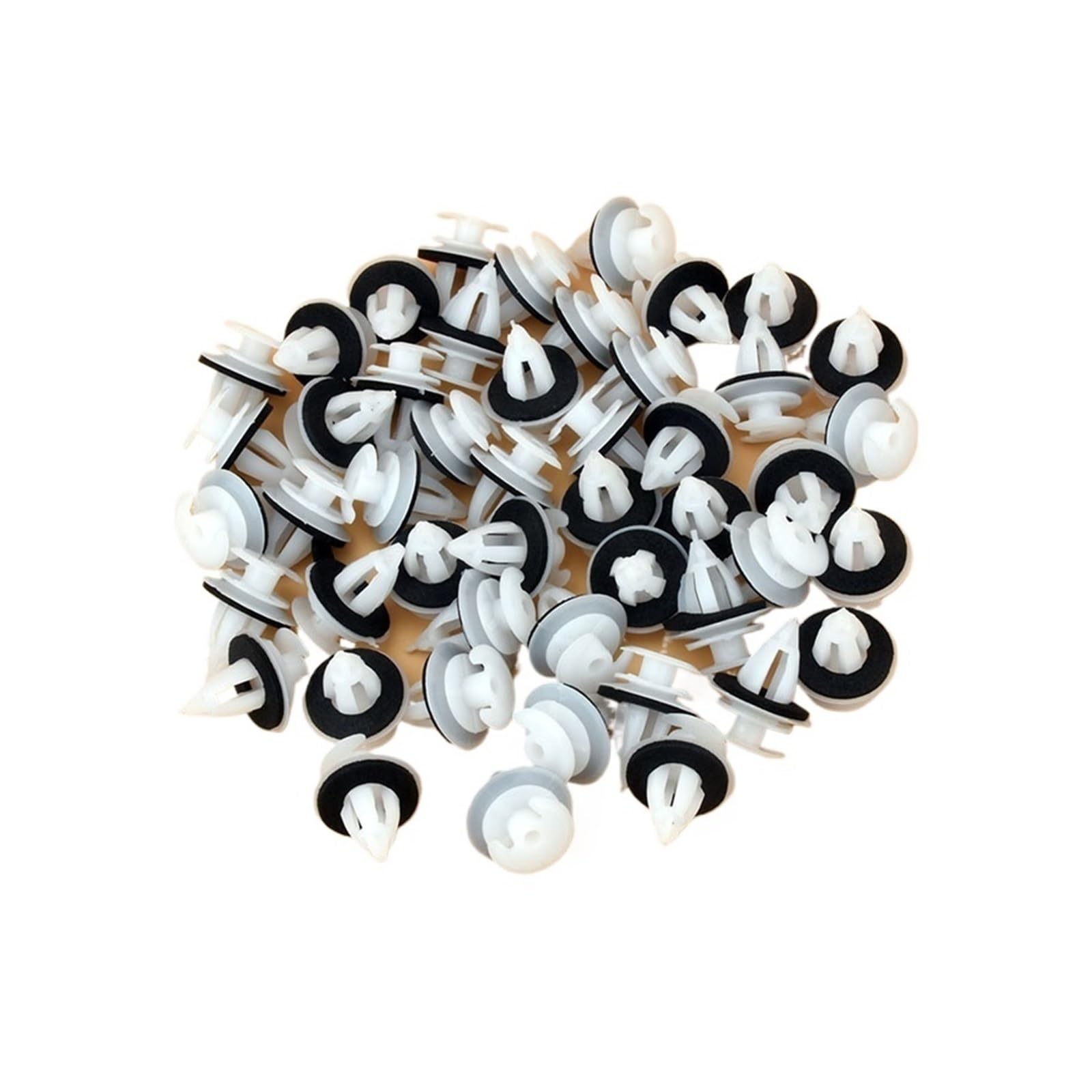 Fdcskinx One Color 20Pcs Door Panel Clips With Seal Ring Plastic Retainer Fastener Rivets Compatible E34 E36 E38 E39 E46 M3 M5 Z3 X5