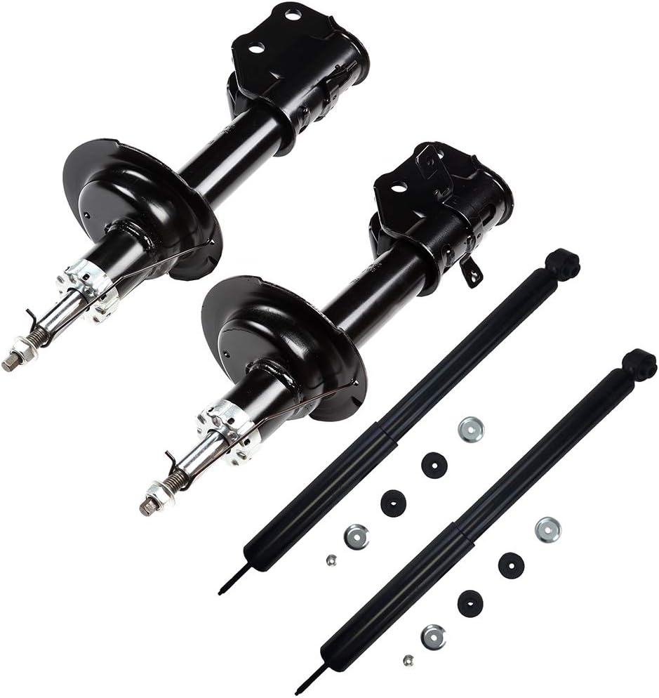 SCITOO Front Rear Shock Absorbers Fits For Ford Edge 2007-2010,For Lincoln MKX 2007-2010 Auto Shocks 334644 334645 349068 (4Pcs)