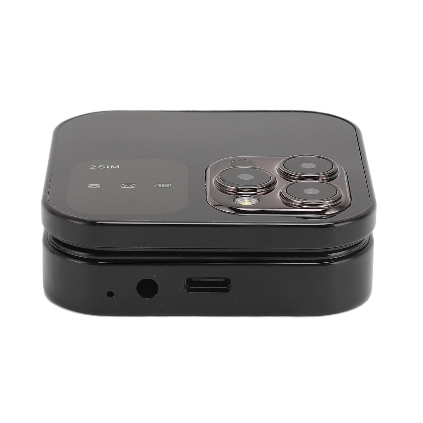 SOYES I16pro 2G Teléfono con Tapa Desbloqueado, Doble SIM, Teléfono Celular con Tapa con Botón Grande para Personas Mayores y Niños, Teléfono Móvil Básico de Bolsillo de 16 GB