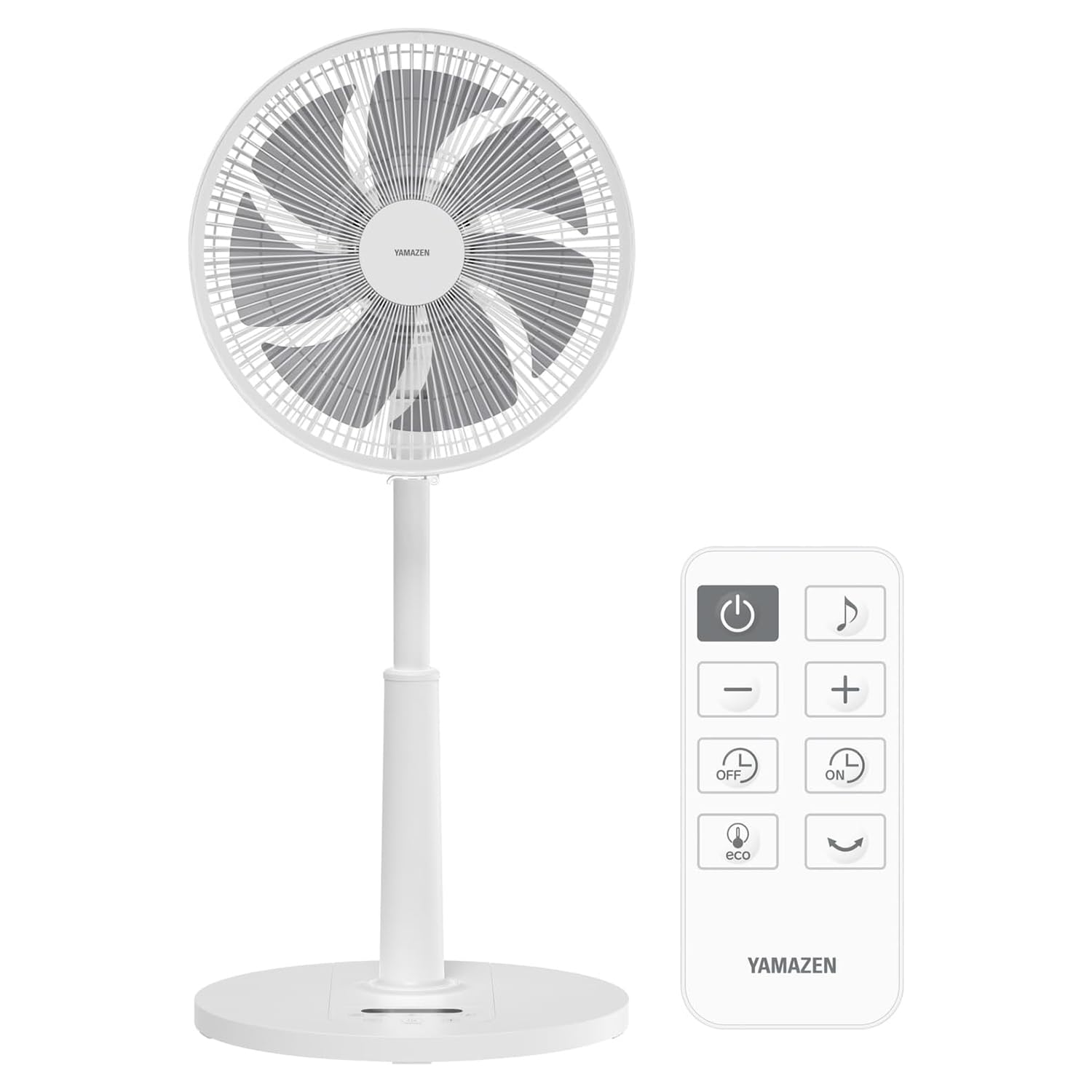 新品未使用箱不良　山善　扇風機 DCモーター ホワイト YLXP-AJD301 Amazon.co.jp: 【節電対策】[山善] 扇風機 リビング DCモーター 静音