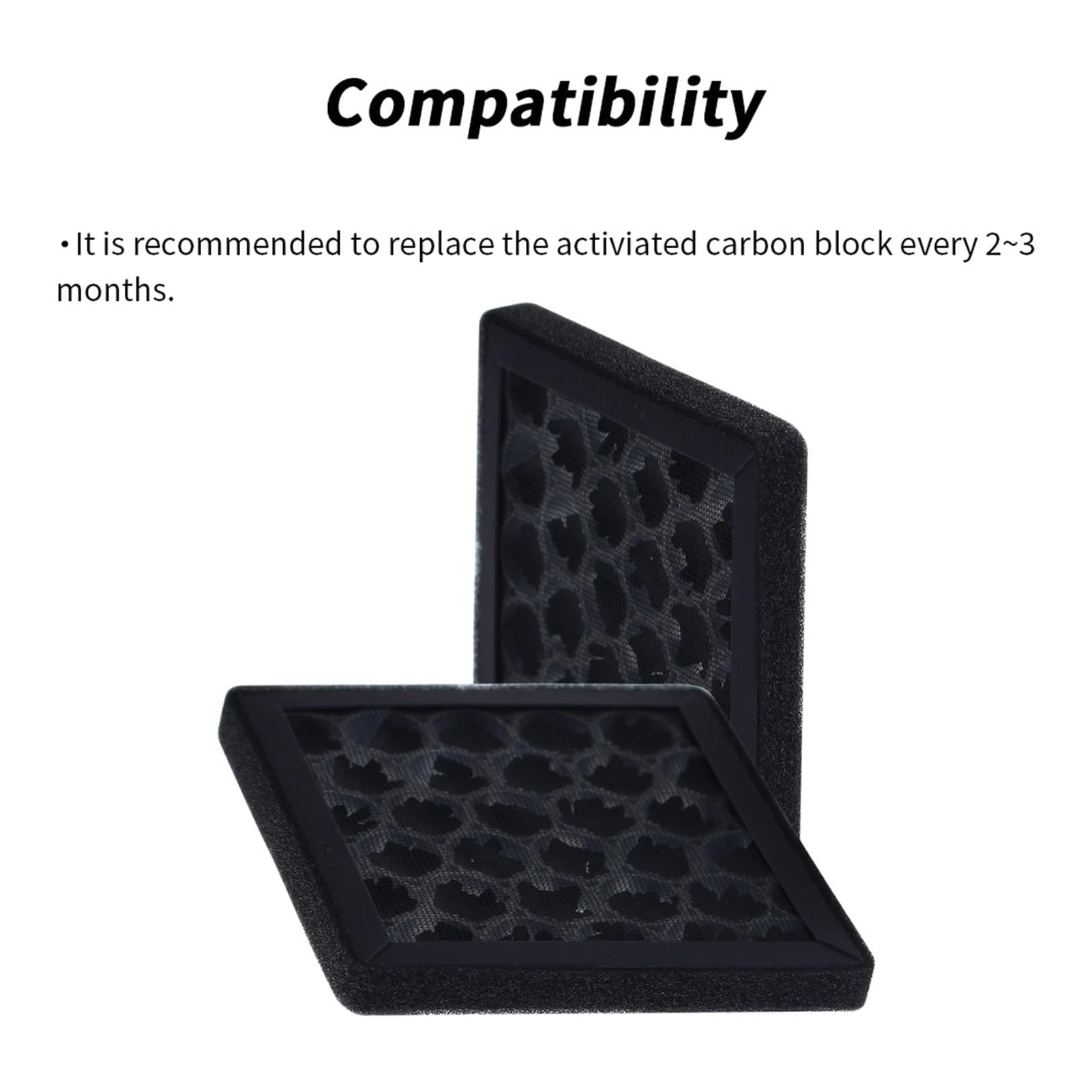 Filtre à air à Charbon Actif de Remplacement for imprimante 3D(5pcs)