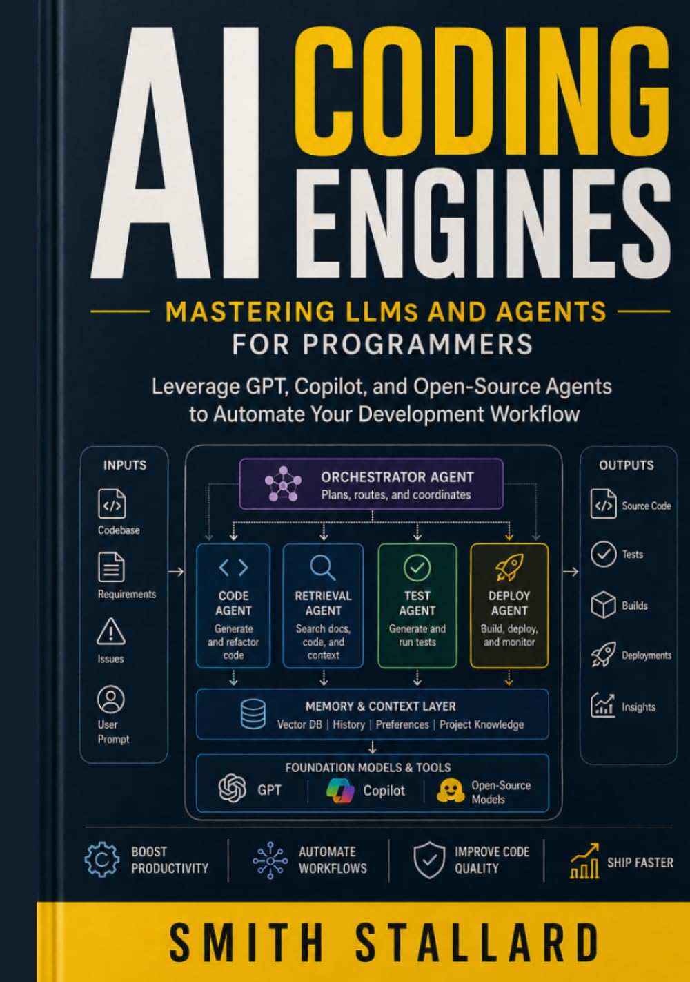 AI Coding Engines: Mastering LLMs and Agents for Programmers: Leverage GPT, Github Copilot, and Open-Source Agents to Automate Your Development Workflow