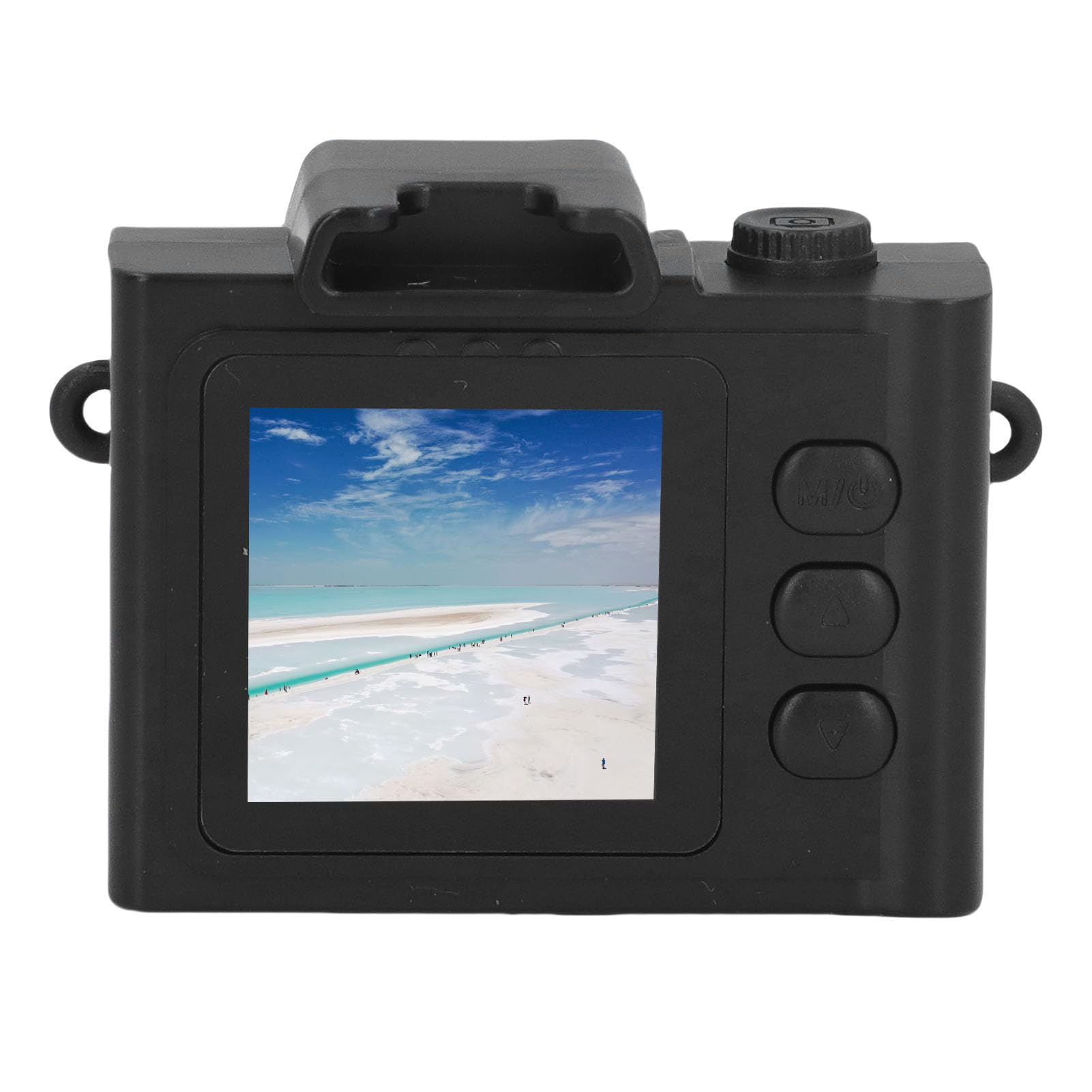 Heayzoki Mini Keychain Camera, 1080P Compact Digital Camera with 0.96 Inch HD Display, Various Retro Filter Effects, Video Recorder for Travel, Cycling, Vlogging, Gift (64GB)-picture-18