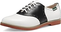 Eastland Women's 1955 Sadie Saddle Oxfords - Classic Two-Tone Leather Shoes with Active Memory Foam Comfort