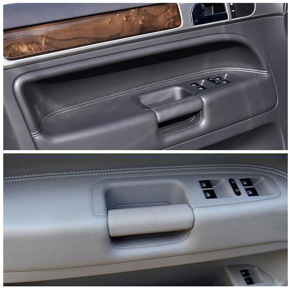Maniglia Interna Per VW Per Touareg 2003 2004 2005 2006 2007 2008 2009 2010 Car Interior Porta Sinistra Mano Destra Driver Maniglia Auto Inner Door Handle (Misurare : Grey - 5