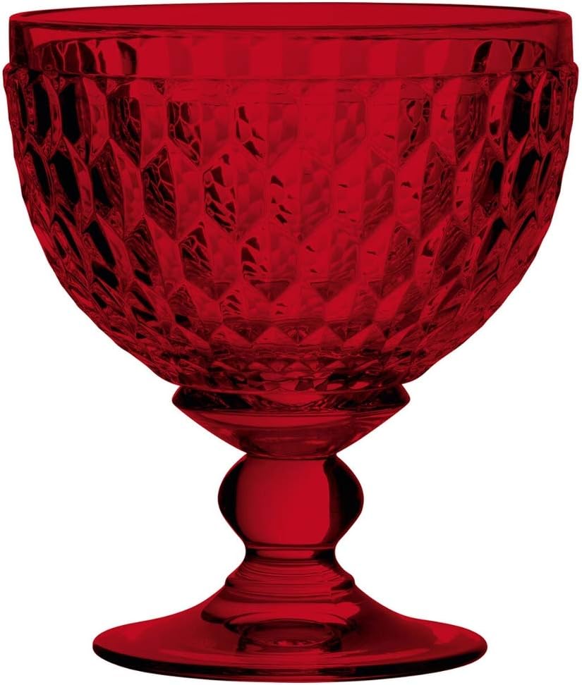 Villeroy & Boch, Boston col. red Sparkling Wine Coupe, Extravagant - Image 4