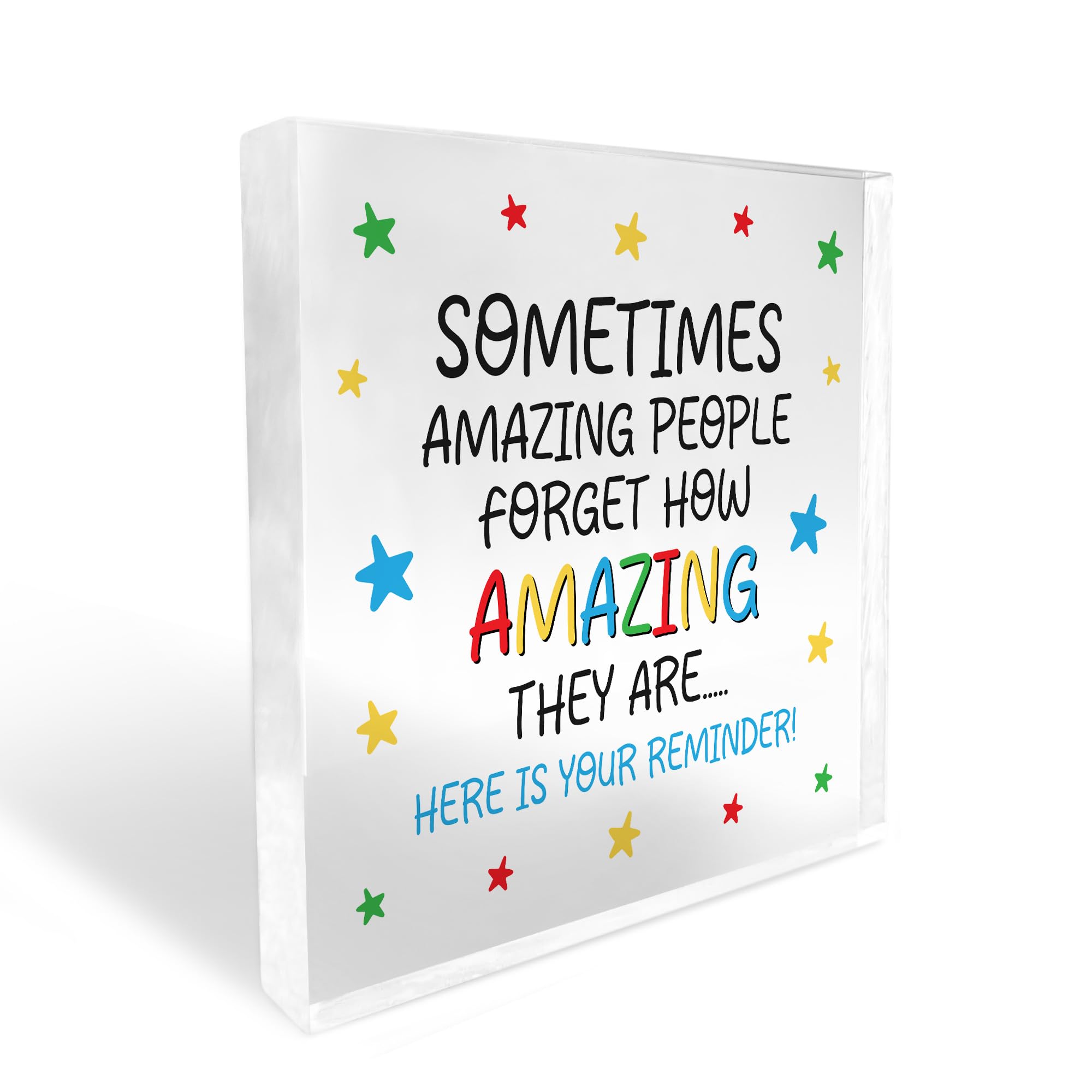 Red Ocean Friendship Gift Thank You Gift For Best Friend Friendship Sign Positivity Gift Colleague Gifts Keepsake
