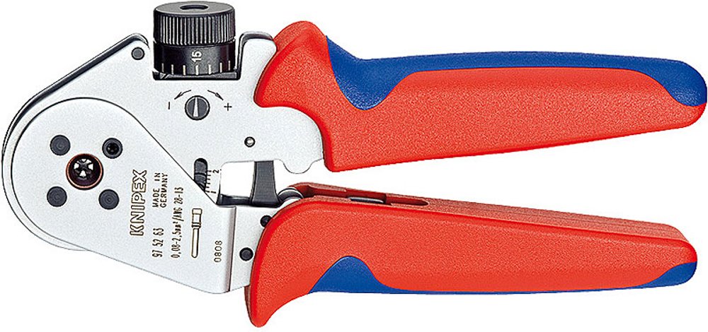 KNIPEX 97 52 63 Four Mandrel Crimping Pliers