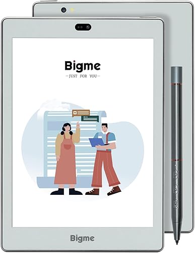 Bigme S6 Color + E-Reader 7.8 '' E-Ink Pantalla ePaper Tablet 6G 128GB eBook Reader Tableta para tomar notas con lápiz óptico y cubierta disponible en Yaxa Costa Rica