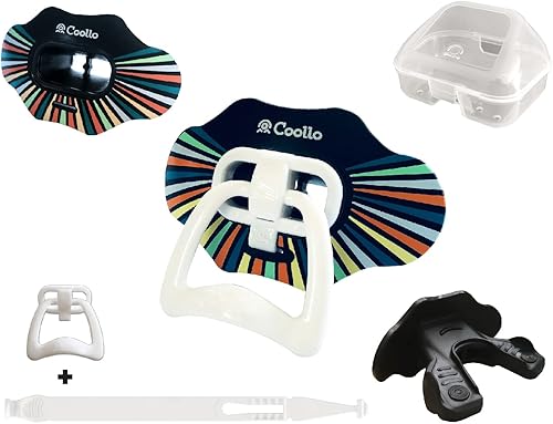 Miniatura 1 de COOLLO SPORTS Protector bucal de Lip Guard 2 en 1 TRANSFORMER - Boquilla de fútbol para adultos y jóvenes boquilla de colmillos y bandera de Estados