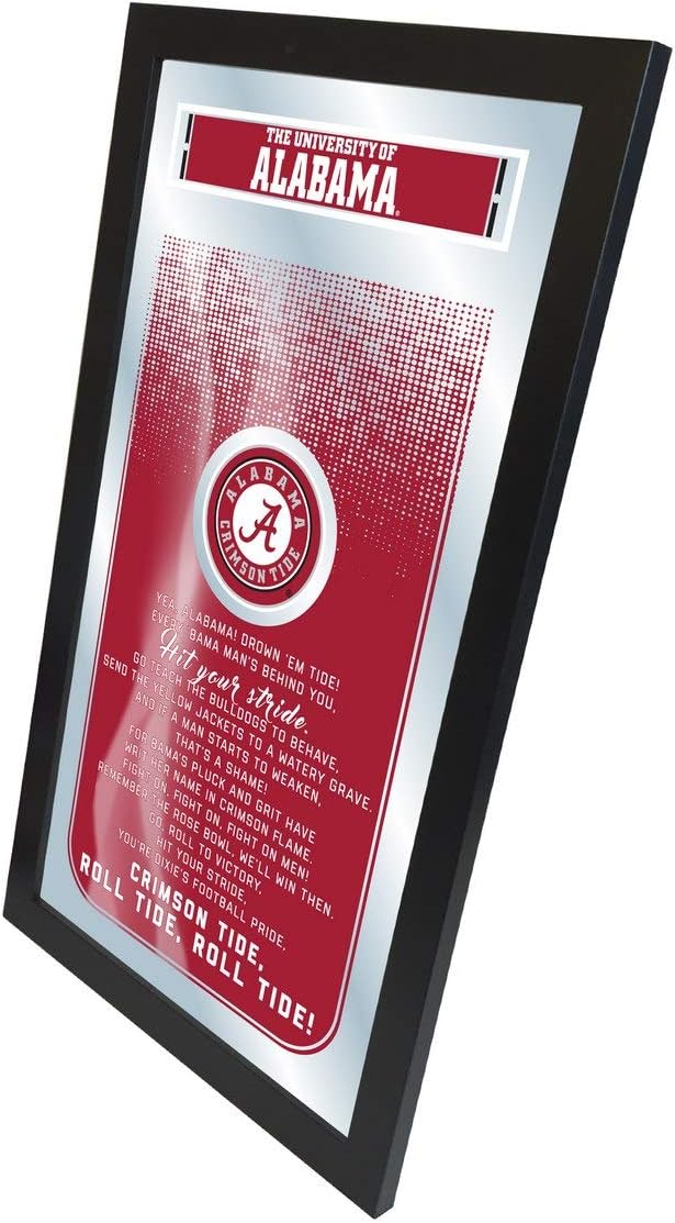 HBS Alabama 26" x 15" Fight Song Mirror by Holland Bar Stool Company