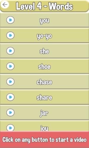 Speech Therapy Step 2 – Learn to sequence sounds – vue 5
