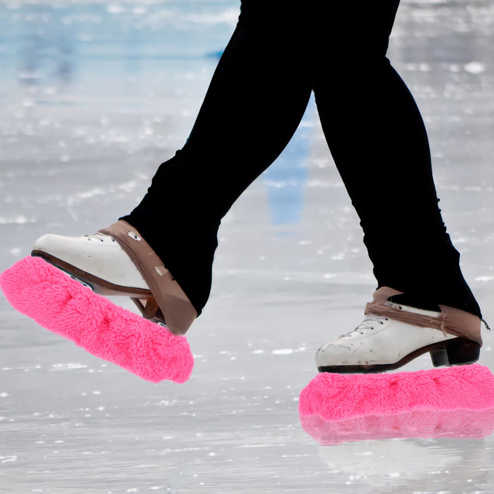 BESPORTBLE 4paires Couvre-Lames De Patinage De Respirantes Et Légères pour Lames Housse Résistante à Usure pour Patins à Glace pour Skateurs Amateurs Et Professionnels