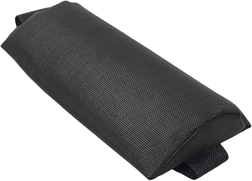 Reusable Office Chair Headrest Pillow Lounge Chair Neck Support Cushion for Outdoor Recliner Black Tessforest Fabric Comfortable Design
