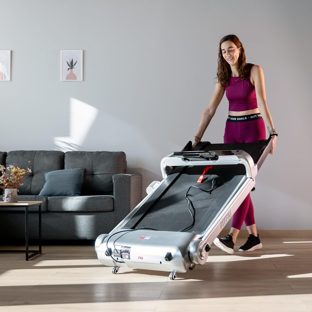 Fitfiu Fitness MC-460 Treadmill Unfolded