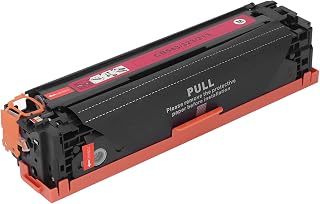 Cartucho de Toner de Impressora a Laser, Acessório de Impressora de Alta Taxa de Transferência Substituição do Cartucho de Toner Resolução Clara para Escritório (para CB543A CE323A CF213A Vermelho 35g 1400)