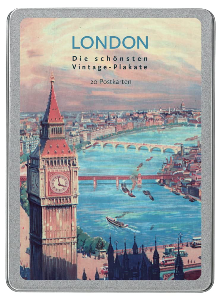 London: Die schönsten Vintage-Plakate      Card Book – October 1, 2017