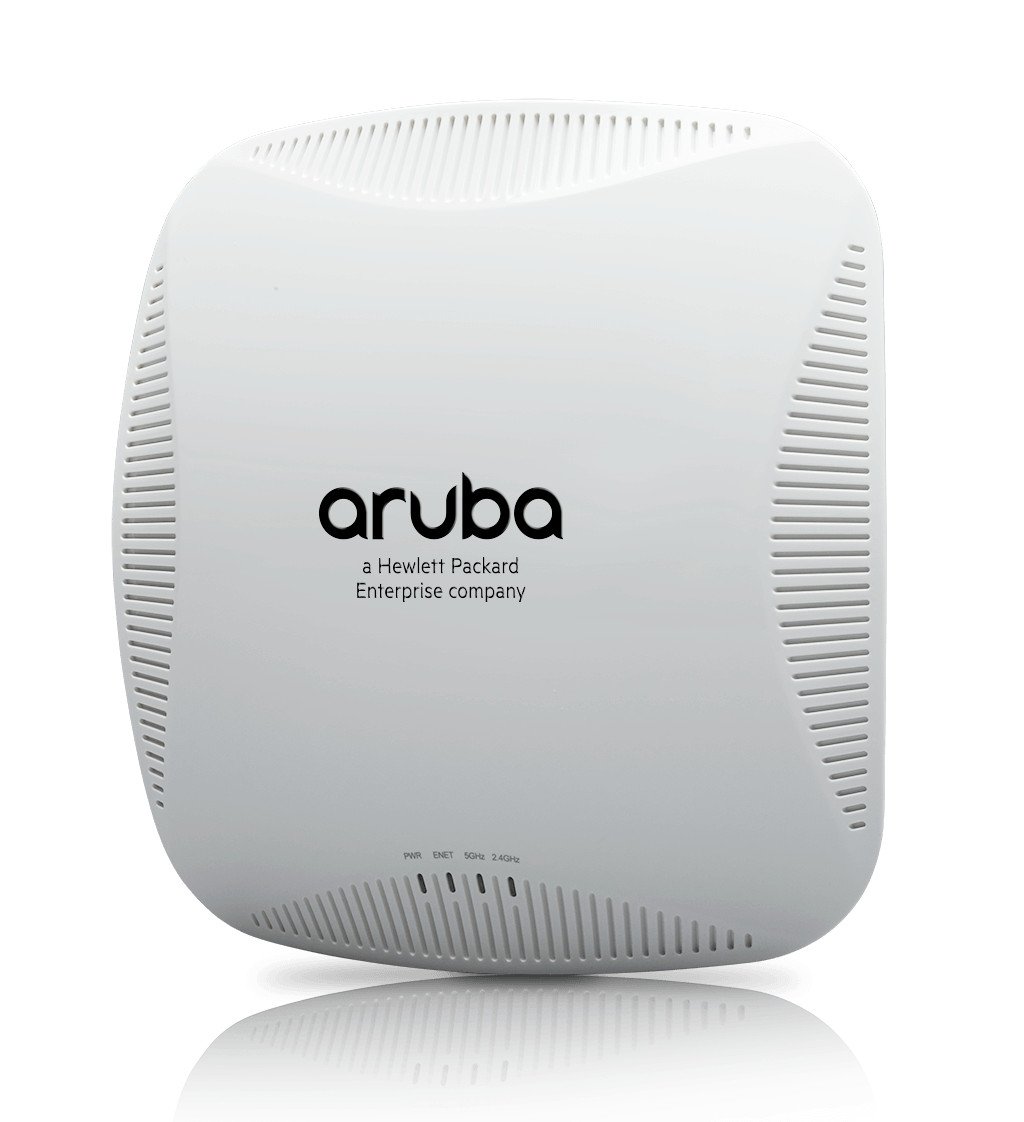 HPE Aruba AP-215 - Borne d'accès sans Fil - Wi-FI - Bande Double - intégré au Plafond, Blanc