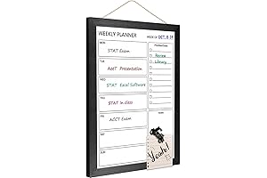 Stunning Dry Erase White Board Weekly Calendar Board for Effortless Scheduling