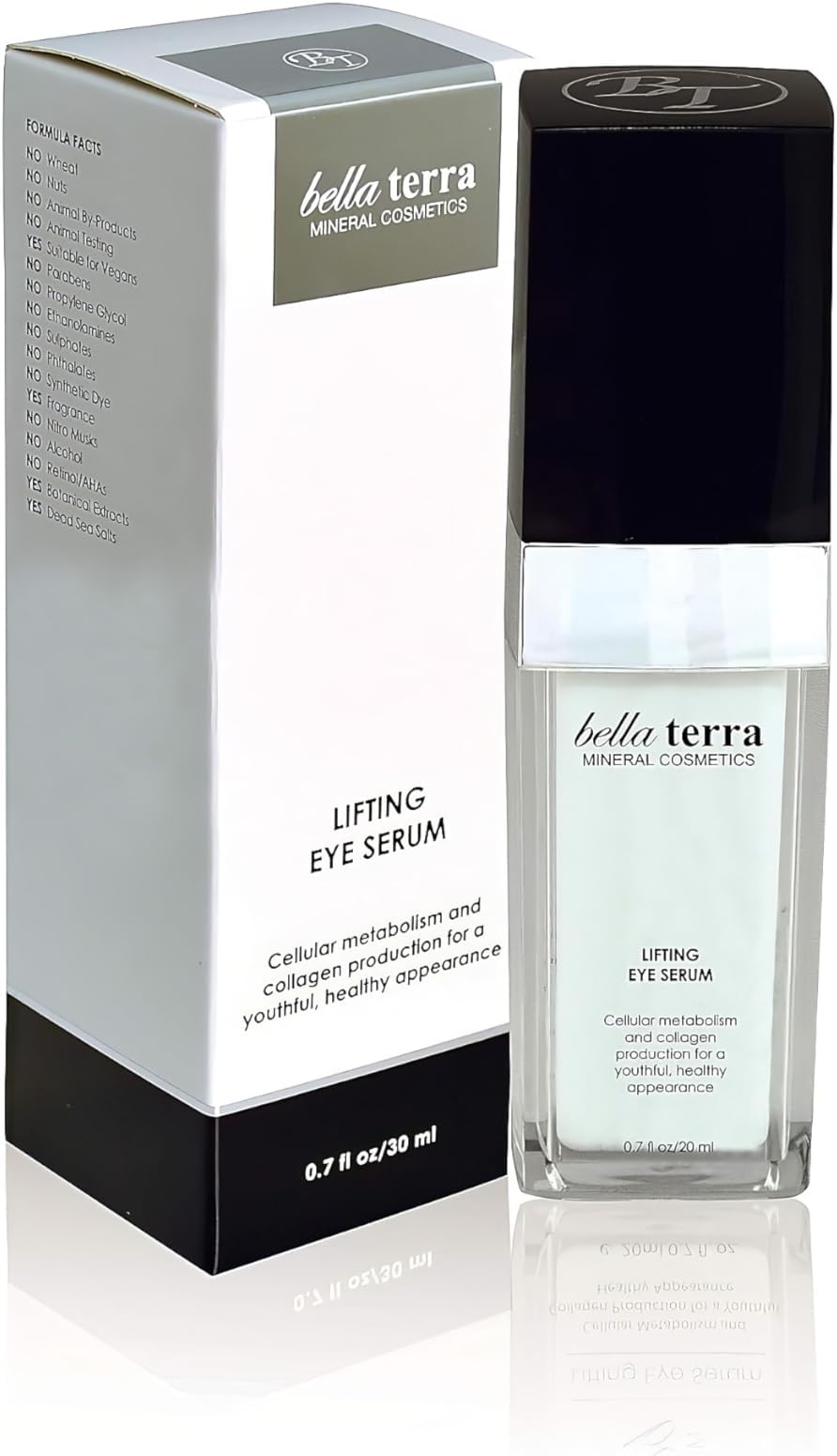 Bellaterra Cosmetics K-Vitamin Brightening Eye Cream 40ml – Rich Vitamin K Oxide, Botanical Extracts & Antioxidants for Dark Circles, Puffiness, Wrinkles, Fine Lines & Under-Eye Rejuvenation