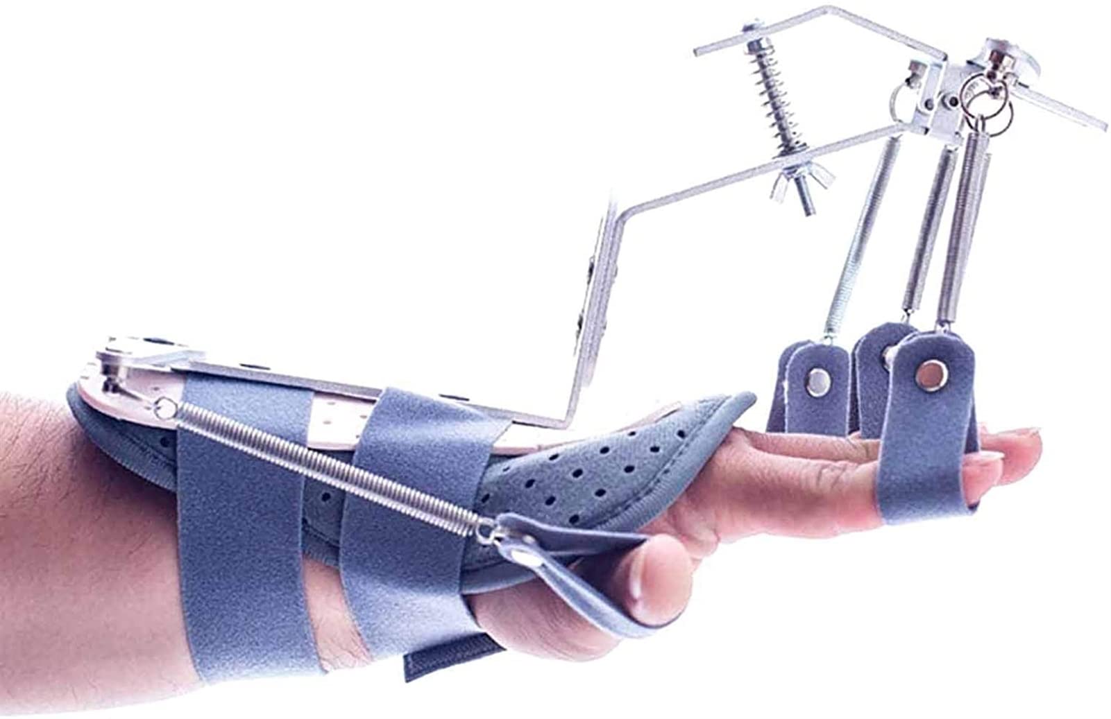 Esercitatore per Plantari per Polso con Dita per Cuscino, Tutore per Riabilitazione delle Dita, Plantari per Plantari per Riabilitazione con Dita Regolabili