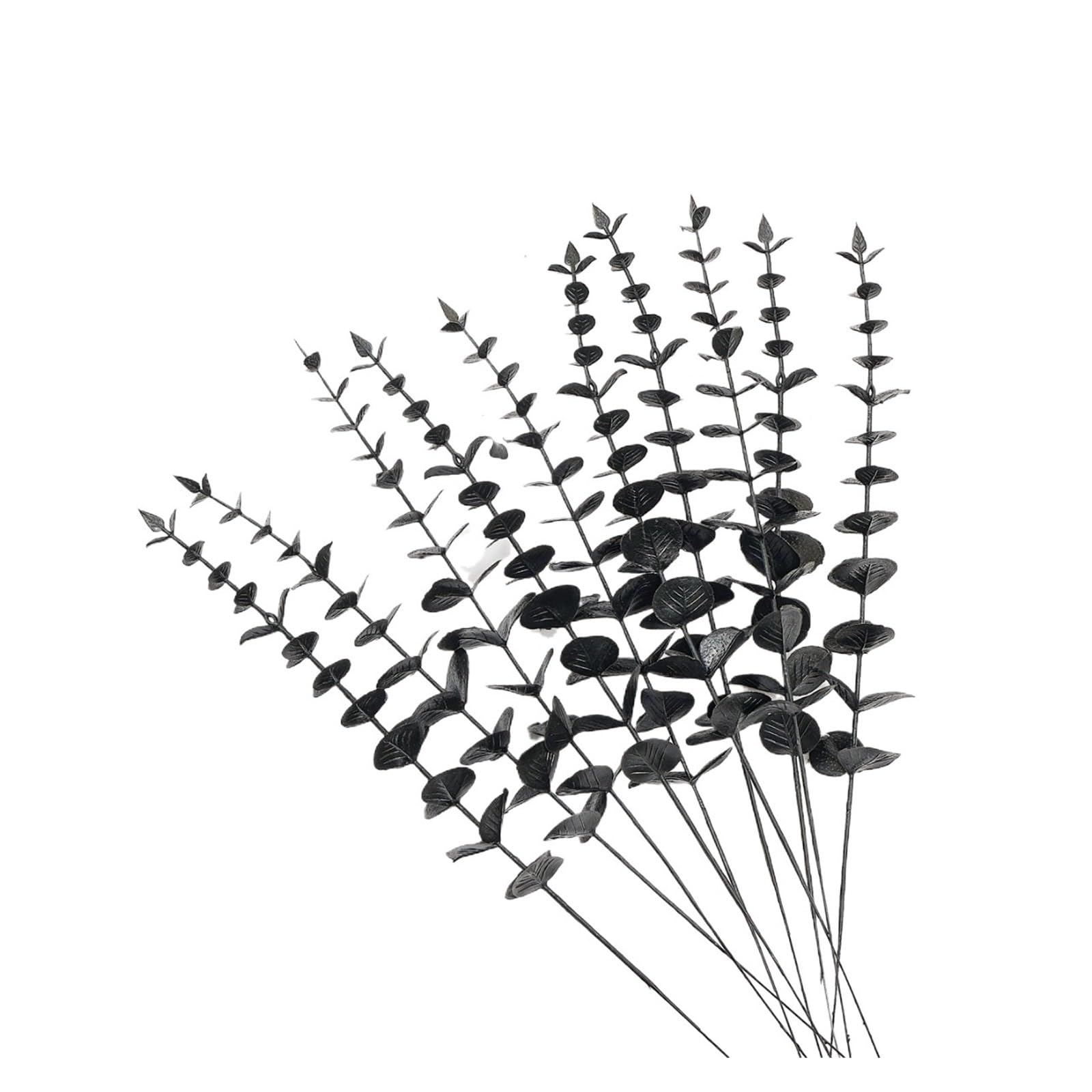 Casetlong 10/20/30Pcs Artificial Flower 38cm Fake Branch Decoration Faux Leaves Plant For Home Decor Garden(30Pcs)