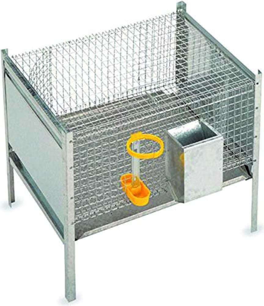 Blinky 7947008 Conigliera Zincata, Grigio