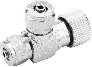 Fdit - Grifo de Aguja para Tanque de Acuario para regulador de co2 de Acuario(02#)