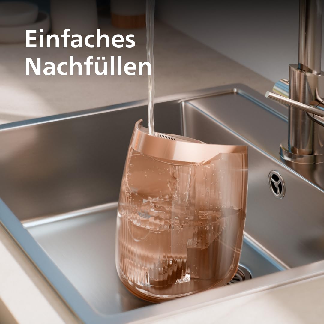 Philips PerfectCare Dampfbügelstation 7000 Serie, 650g Dampfstoß, 8.5 Bar, SteamGlide Elite Bügelsohle, Automatischer Intelligenter Dampf (PSG7300/80)