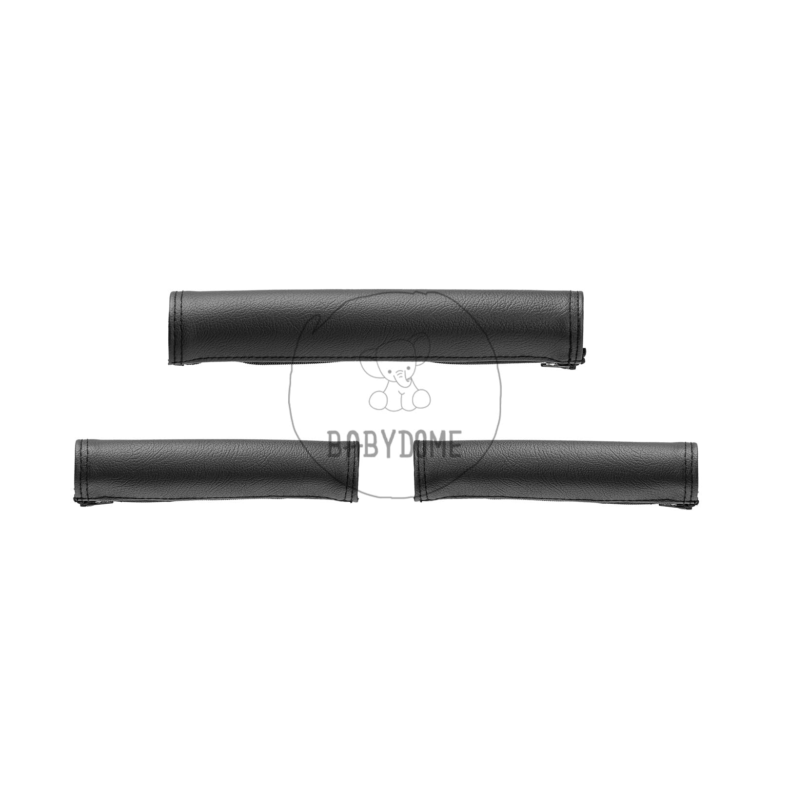 Pack de housses de guidon compatibles avec Bugaboo Fox 2,3 et Bugaboo BEE 6. Fabrication artisanale en Espagne en similicuir premium. Résistance au soleil, à l'usure et à la décoloration.