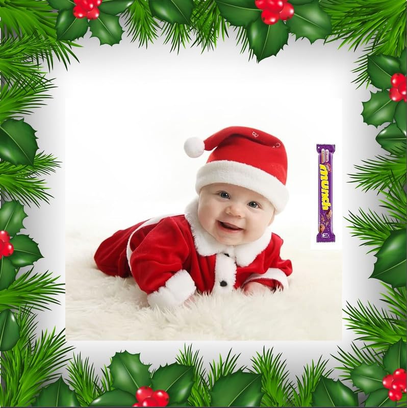 HakunaMatata Santa Claus Dress Costume for Baby Boys Girls Kids (0-6 Months) With Chocolate, Cap, Hat, Pant, Shirt and Pouch For Christmas/New Year (Deluxe Series) (B0CNZFVJCF) Amazon Price History, Amazon Price Tracker